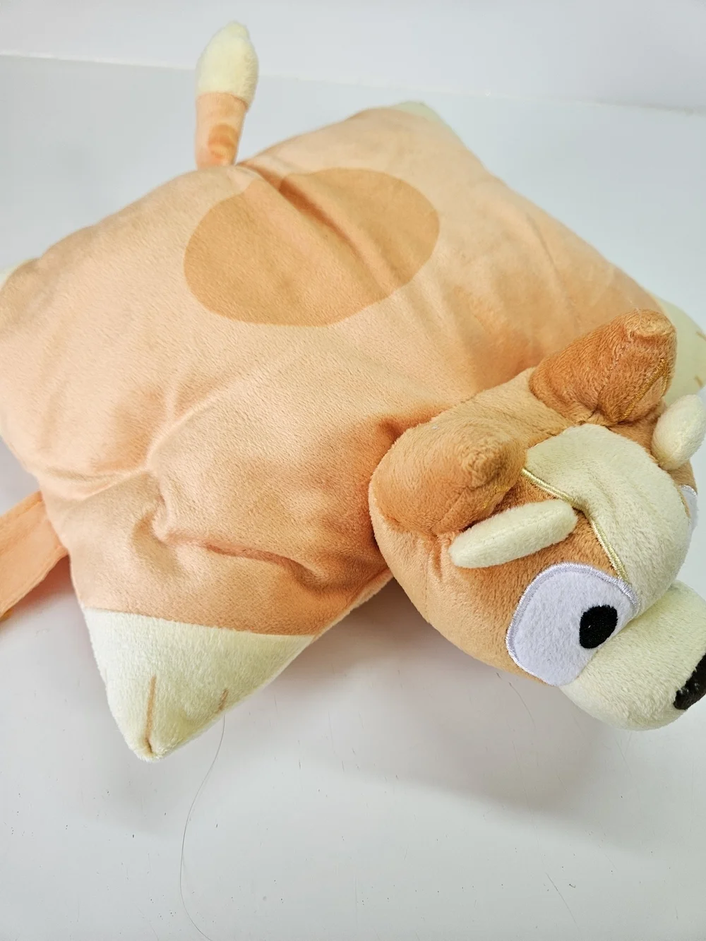 Pillow Pets Bluey Bingo The Dog Plush Foldable Pillow Toy